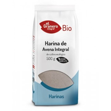 HARINA DE AVENA INTEGRAL BIO 500G EL GRANERO INTEGRAL