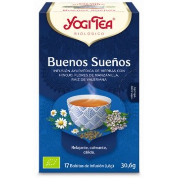 INFUSION BUENOS SUENOS 17X1 8G YOGI TEA