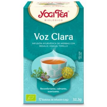 INFUSION VOZ CLARA 17X1 9G YOGI TEA
