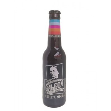 CERVEZA DE ESPELTA NEGRA CONCEPCION ARENAL BIO 33CL CELEBRIDADE GALEGA