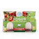 YOGUR DE CABRA CON MANZANA CANELA REFRIGERADO BIO 2X125G EL CANTERO DE LETUR