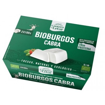 QUESO BURGOS DE CABRA REFRIGERADO BIO 2X100G EL CANTERO DE LETUR